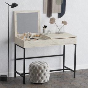 Stolik kosmetyczny Linda Travertine