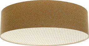 Plafon sufitowy ERUTAN RATTAN 50 żółty