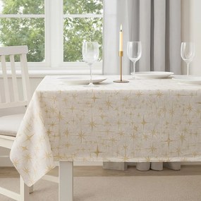 Obrus świąteczny STARS SPARK,  140 x 240 cm