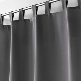 Ciemnoszara zasłona 140x260 cm Essentiel – douceur d'intérieur