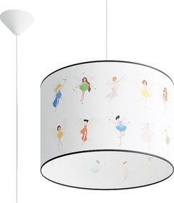 Lampa wisząca WRÓŻKI 40 biała