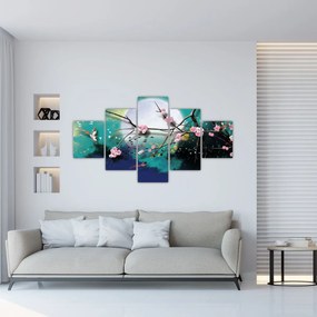 Obraz - Drzewo, grafika (125x70 cm)