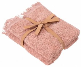 Różowe bawełniane ręczniki zestaw 2 szt. 30x50 cm FRINO – Blomus