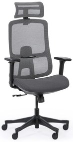 Krzesło biurowe LYNX 1+1 GRATIS, szary