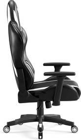 Fotel dla graczy Diablo X-Horn 2.0 King Size czarno-biały