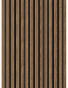 Mexen Lam-B lamele ścienne 275 x 31,5 cm, płyta HDF 4 mm, Dąb Mocca - S100-275317-2812-074