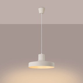 Lampa wisząca BILO beżowa SOLLUX  LIGHTING