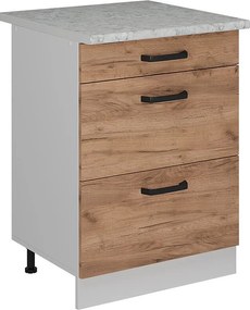 Szafka dolna do kuchni złoty dąb energetyczny 60x60x81.6 r-line