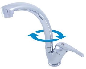 RAV Slezák SA006.0/3 - bateria zlewozmywakowa SAZAVA 26,5 cm chrom błyszczący