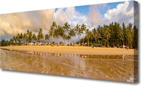 Zdjęcie na płótnie Złocisty Brzeg Morza