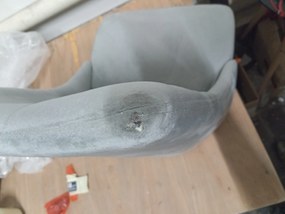 PROMOCJA Jasnoszare aksamitne krzesło do jadalni IMOLA II. jakość