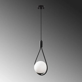 Lampa wisząca ze szklanym kloszem Sessiz – Opviq lights