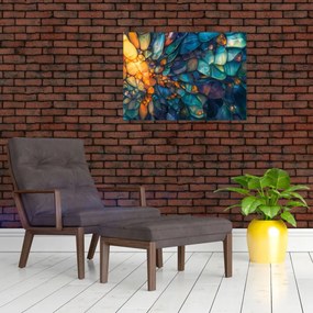 Obraz na szkle - Szklana mozaika (70x50 cm)