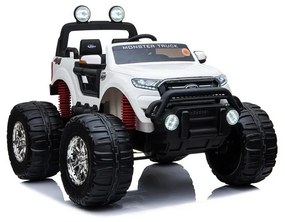 Pojazd na akumulator ford ranger monster biały