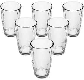 Bormioli Rocco 6-częściowy zestaw szklanek na long drink Kaleido, 370 ml, 370 ml
