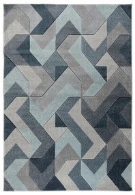 Niebiesko-szary dywan Flair Rugs Aurora, 160x230 cm