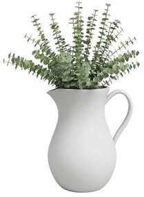 Biały ceramiczny ręcznie wykonany wazon (wysokość 30 cm) Harmonia – Artevasi