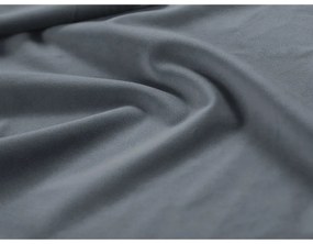 Jasnoniebieskie tapicerowane łóżko dwuosobowe ze schowkiem/bez zagłówka ze stelażem 140x200 cm Susan – Micadoni