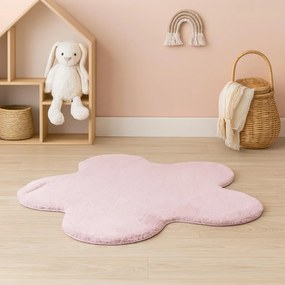 Dywan do pokoju dziecięcego kwiatek TELOS, 90 x 60 cm