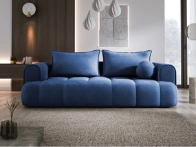 Sofa COCO z funkcja spania i pojemnikiem NIEBIESKI CLOUD 74