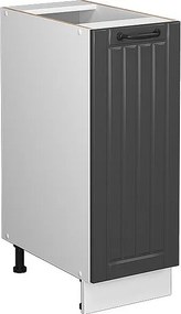 Szafka apteczna antracytowy domek wiejski 30x51.6x82 fame-line