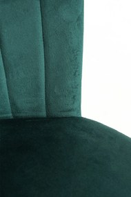 Zestaw 4 Krzese Luk Aksamitne