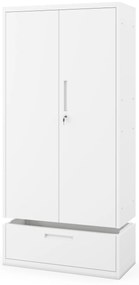 Megan Biały - szuflada pojedyncza 185 cm