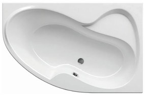 Ravak CL21000000 - Wanna narożna ROSA 160x105 cm akrylowa/biała