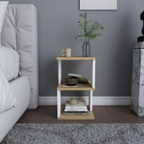 Stolik nocny Carter Oak White