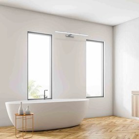 Kinkiet srebrny podłóżny SPLASH CHROME 60cm 12W LED