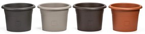 Plastia Samonawadniająca doniczka Narza, średnica25 cm, kolor taupe, śred. 25 cm