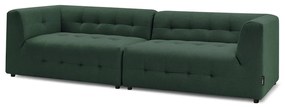 Ciemnozielona sofa 324 cm Kleber – Bobochic Paris