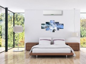 Obraz drapaczy chmur (125x70 cm)
