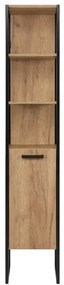 Zestaw mebli łazienkowych BROOKLIN 800 + 821 80 cm dąb craft złoty COMAD