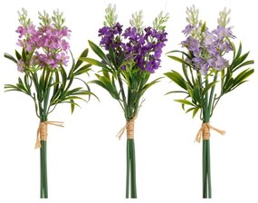 Sztuczna lawenda 3 szt. (wysokość 31 cm) – Casa Selección