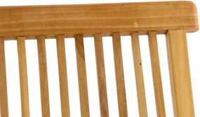 Składane krzesło DIVERO z drewna tekowego