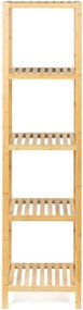 Bambusowy regał łazienkowy w naturalnym kolorze 37x140 cm Skaren – Bonami Essentials