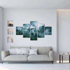 Obraz - Las we mgle (125x70 cm)