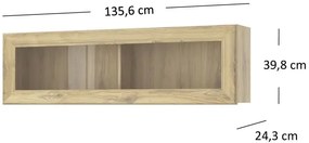 Szafka ścienna z witryną - Salmi 11X