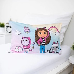 Bawełniana pościel dziecięca do łóżeczka 100x135 cm Gabby's Dollhouse "Sugar Dream" – Jerry Fabrics