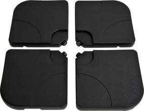 Podstawa stojak do parasola z krzyżakiem podłogowym outsunny