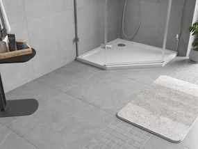 Mexen Flow brodzik pięciokątny slim 90 x 90 cm, biały połysk - 46P109090