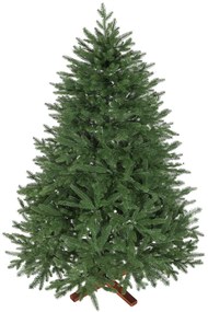 HOMCOM Realistyczna choinka 180 cm — składane gałęzie, drewniana podstawa | Aosom PL