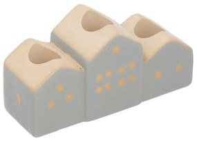 Świecznik Hauses 13x5x7cm grey