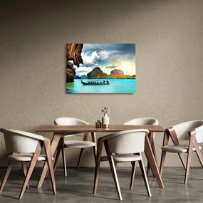 Obraz na szkle - Zatoka Phang Nga (70x50 cm)