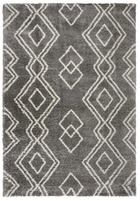 Szary dywan 200x290 cm Atlas Berber – Flair Rugs