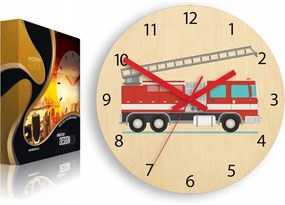 Zegar ścienny cichy do pokoju dziecięcego drewniany nowoczesny dekoracyjny