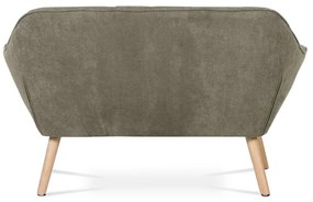 Dwuosobowa sofa AK-322 LAN2, brązowa