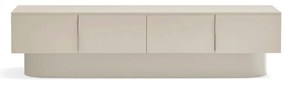 Beżowa szafka pod TV 200x50 cm Totem – Teulat