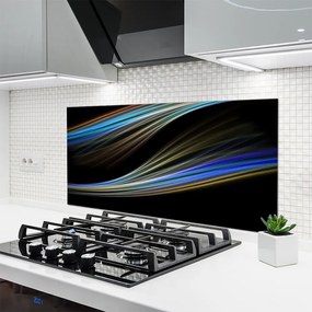 Panel Szklany do Kuchni Minimalistyczny Akcent Graficzny